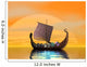 Viking Ship Wall Mural