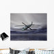 Cloudy Helicopter Wall Mural