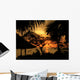 Jamaican Sunset Wall Mural