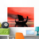 Sailing Viking Ship Wall Mural