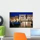 Gondeln Bei Nacht Wall Decal