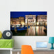 Gondeln Bei Nacht Wall Decal