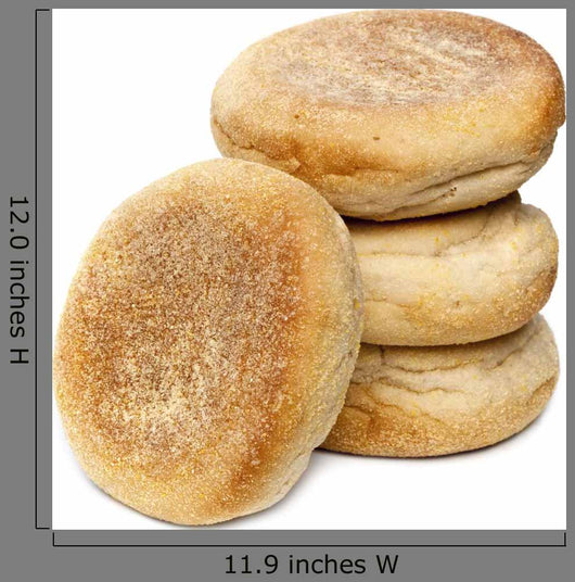 English Muffins Wall Decal