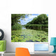 Summer Lake with Green Wall Decal