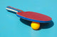 Raquette Et Balle Pingpong Wall Mural