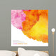 Abstract watercolor painted background Wall Mural