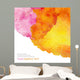 Abstract watercolor painted background Wall Mural