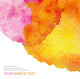 Abstract watercolor painted background Wall Mural