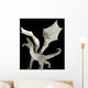 White Dragon Wall Mural