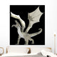 White Dragon Wall Mural