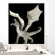 White Dragon Wall Mural