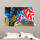 GRAFFITI, EXPRESSION OF HIP HOP Wall Mural