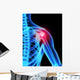 Shoulder Pain X-ray Wall Mural