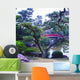 Bridge through Bonsai Wall Decal