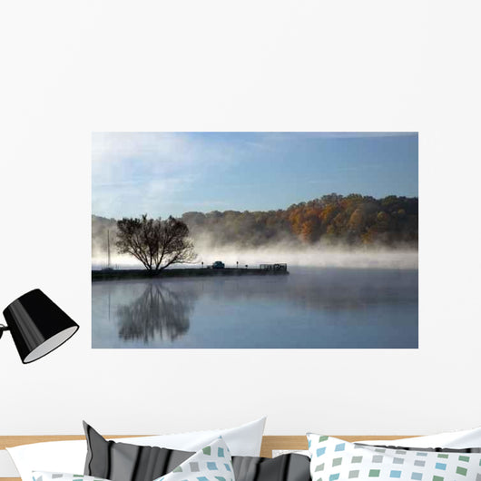 Fog Pier Wall Decal