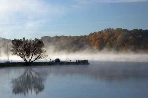 Fog Pier Wall Decal