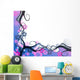 Bordo Floreale Wall Mural