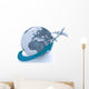 airplane travel Wall Decal