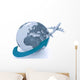 airplane travel Wall Decal