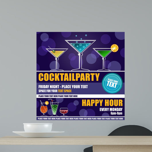 Flyer Cocktailparty