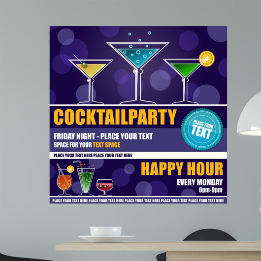 Flyer Cocktailparty