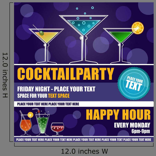 Flyer Cocktailparty