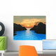 Mount Sunset Wall Decal