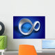 3D Infinity Symbol Wall Mural