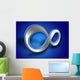 3D Infinity Symbol Wall Mural