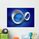 3D Infinity Symbol Wall Mural