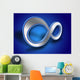 3D Infinity Symbol Wall Mural