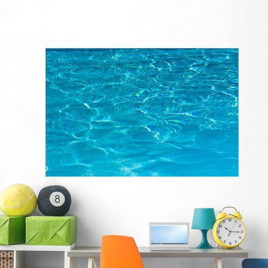 Blue Pool Water Surface