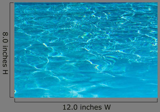 Blue Pool Water Surface