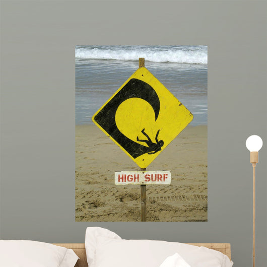 High Surf Wall Decal