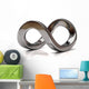Silver Infinity Symbol