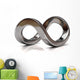 Silver Infinity Symbol