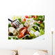 Vegetable salad with cheese Wall Mural