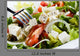 Vegetable salad with cheese Wall Mural