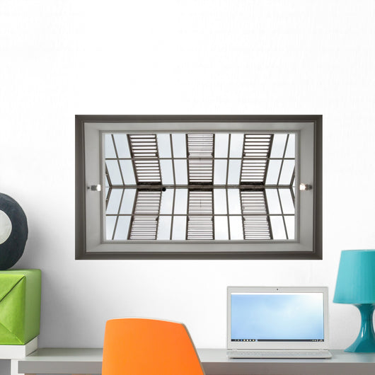 Glass Ceiling Wall Mural