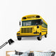 Isolated School Bus Wall Decal
