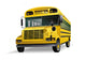 Isolated School Bus Wall Decal
