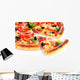 pizza sliced Wall Decal