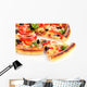 pizza sliced Wall Decal