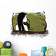 Floral Woman Wall Decal
