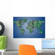 electronic world Wall Mural
