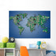 electronic world Wall Mural