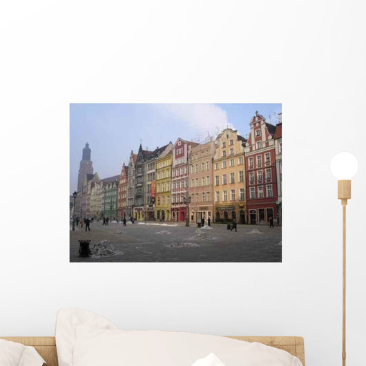Le Market and Wroclaw Wall Decal