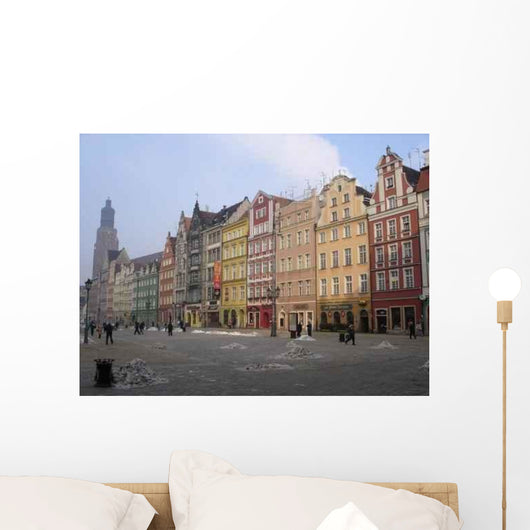 Le Market and Wroclaw Wall Decal