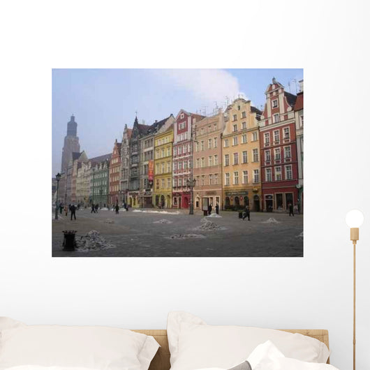 Le Market and Wroclaw Wall Decal