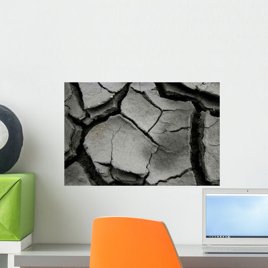 Cracks Earth Wall Decal